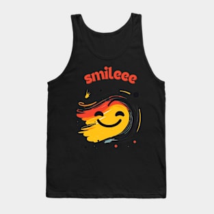 Smile Shirt, A Positive Mood Tank Top